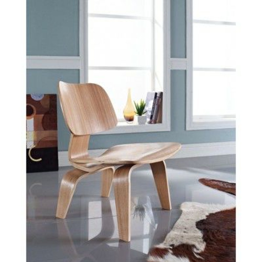 Fathom Wood Lounge Chair Modway | * New