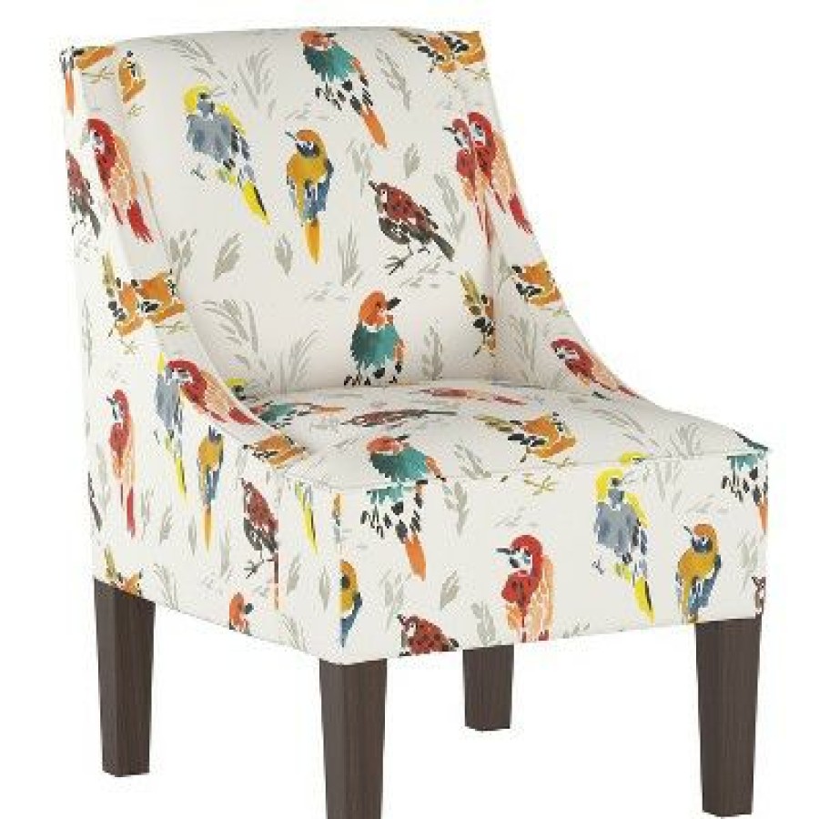 Hudson Swoop Armchair Multi Bird Print Threshold | * Online