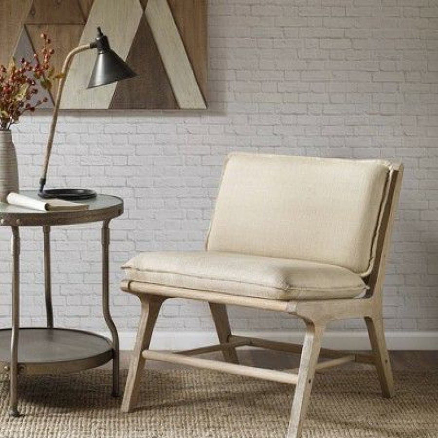 Ink+Ivy Melbourne Accent Chair Tan/Natural | * Wholesale