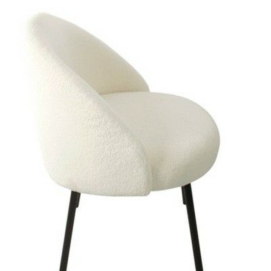 Modern Sherpa Accent Chair Homepop | * New