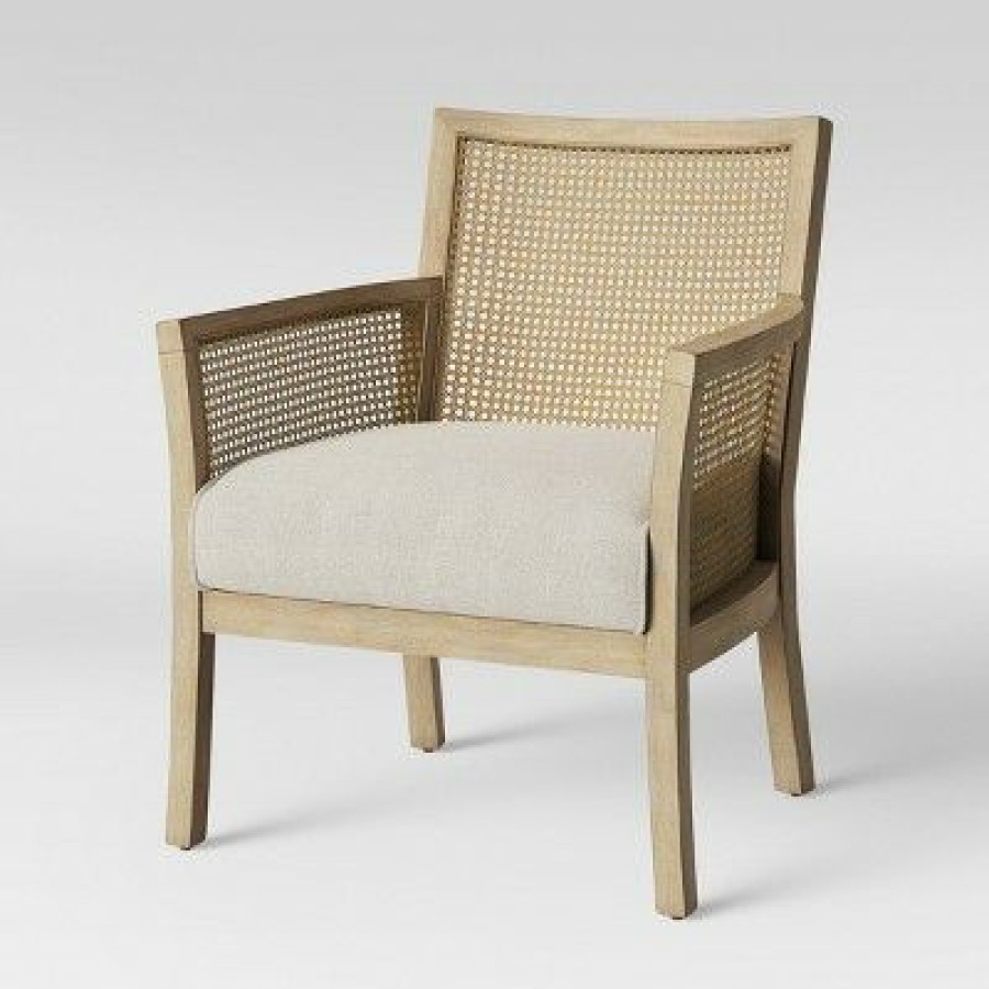 Laconia Caned Accent Chair Beige Threshold | * Hot