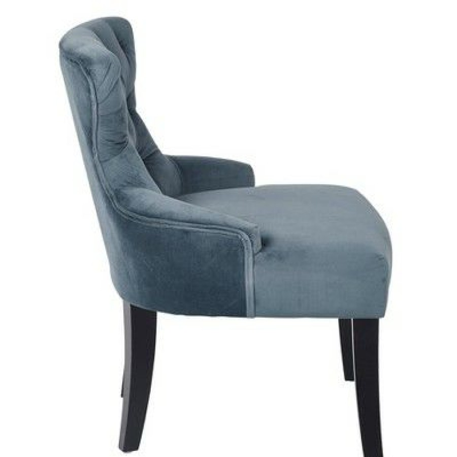 Curves Hour Glass Accent Chair Velvet Osp Home Furnishings | * Online