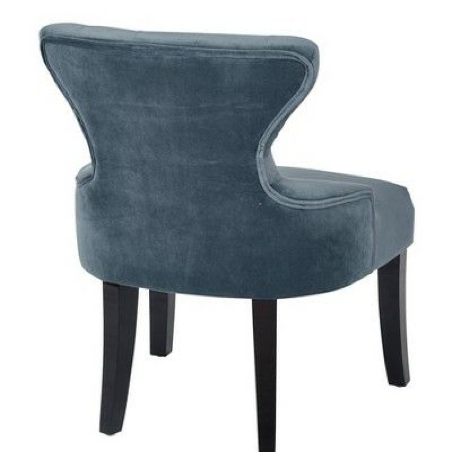 Curves Hour Glass Accent Chair Velvet Osp Home Furnishings | * Online