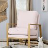 Hazel Accent Chair Blush Pink Adore Decor | * Best