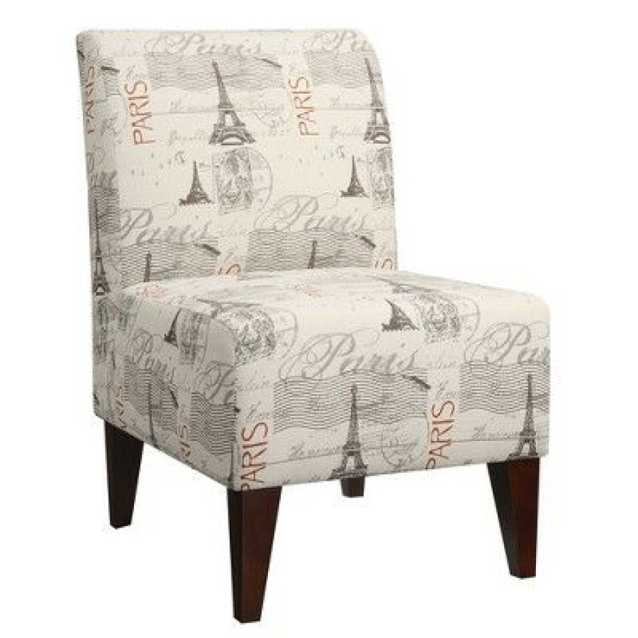 North Accent Slipper Chair Cream- Picket House Furnishings | * Best