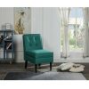 Simple Relax Fabric Storage Accent Chair In Green | * Best