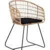 Grayham Rattan Lounge Chair Black Finch | * Hot