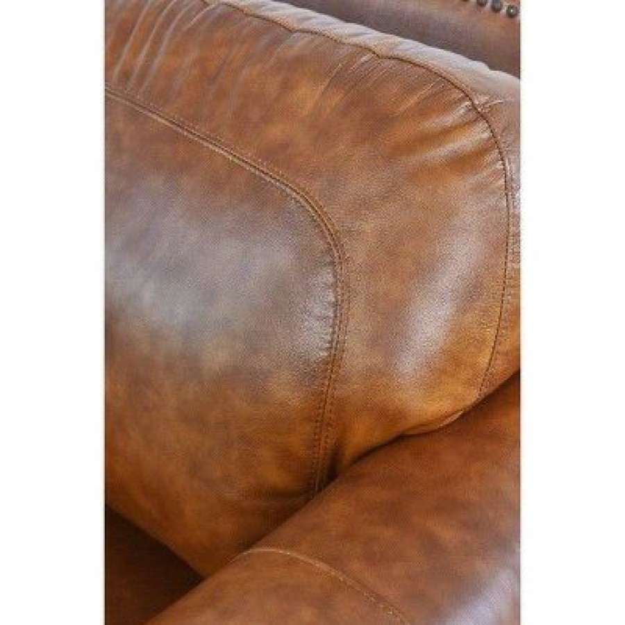 Louise Leather Armchair Camel Abbyson Living | * Online