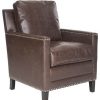 Buckler Club Chair W/ Nail Heads Safavieh | * Wholesale