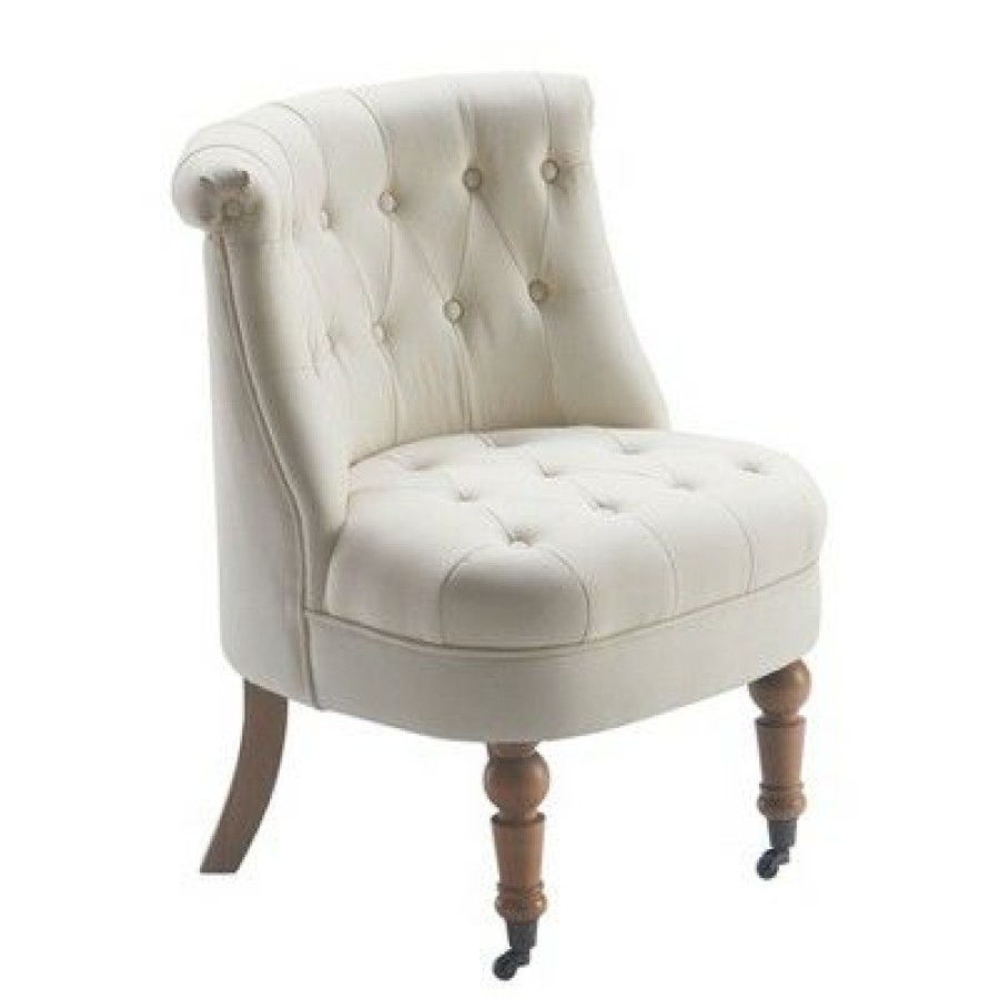 Elmhurst Tufted Accent Chair Finch | * Clearance