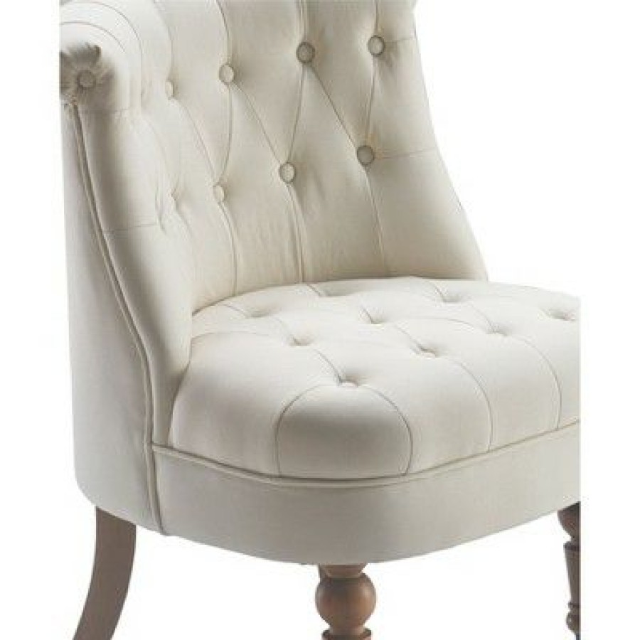 Elmhurst Tufted Accent Chair Finch | * Clearance