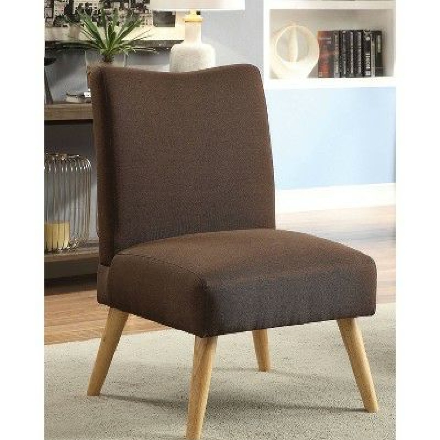 Charlton Mid Century Modern Accent Chair Homes: Inside + Out Taupe | * Wholesale