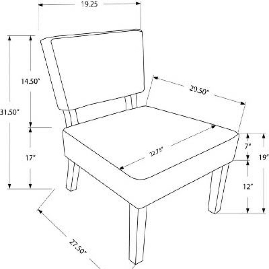 Accent Chair Abstract Dot Fabric Everyroom | * Hot