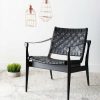 Dilan Leather Safari Chair Safavieh | * Wholesale