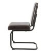 Metal Cantilever Base Side Chair Brown Benzara | * Hot