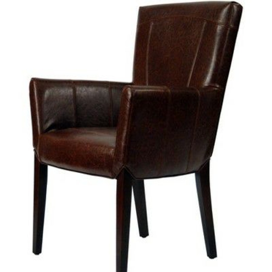 Ken Armchair Brown Safavieh | * Clearance