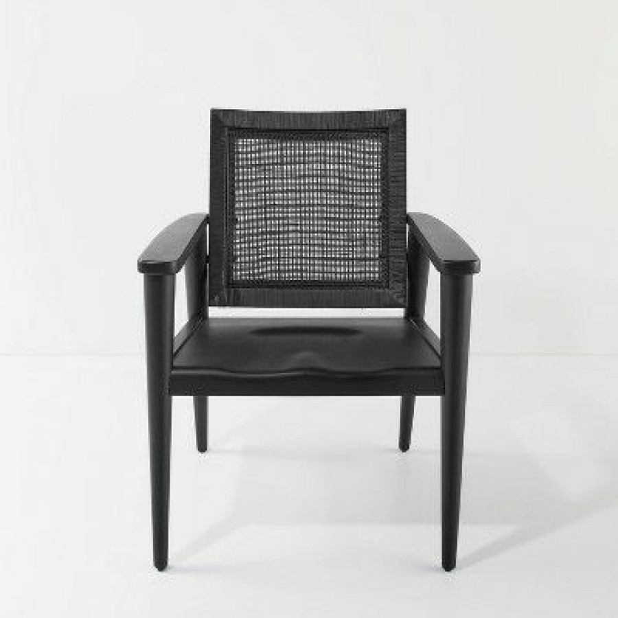 Hearth & Hand W/Magnolia Furniture Wood With Cane Back Accent Chair Hearth & Hand With Magnolia | * Clearance