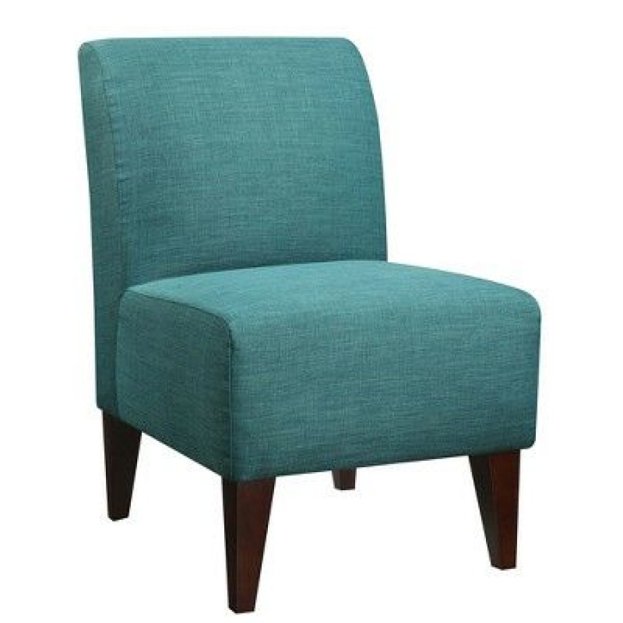 North Accent Slipper Chair Teal Blue Picket House Furnishings | * Best