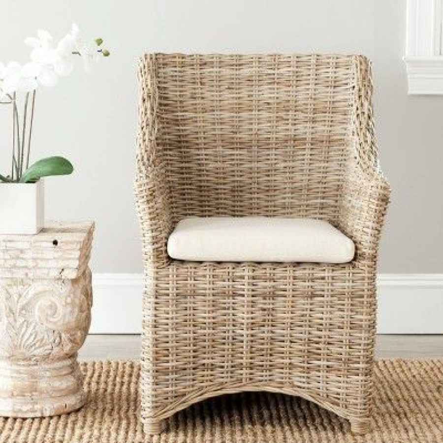 Ventura Armchair Brown Safavieh | * Best