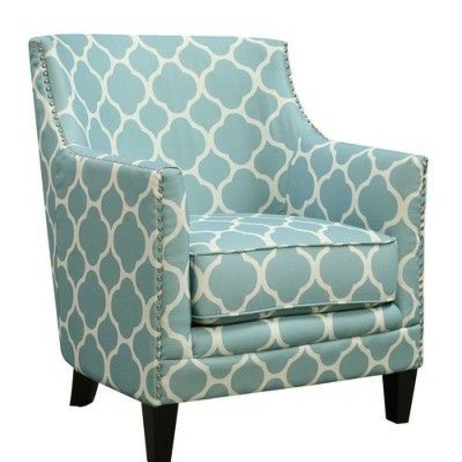 Deena Accent Chair Aqua Blue Picket House Furnishings | * Online