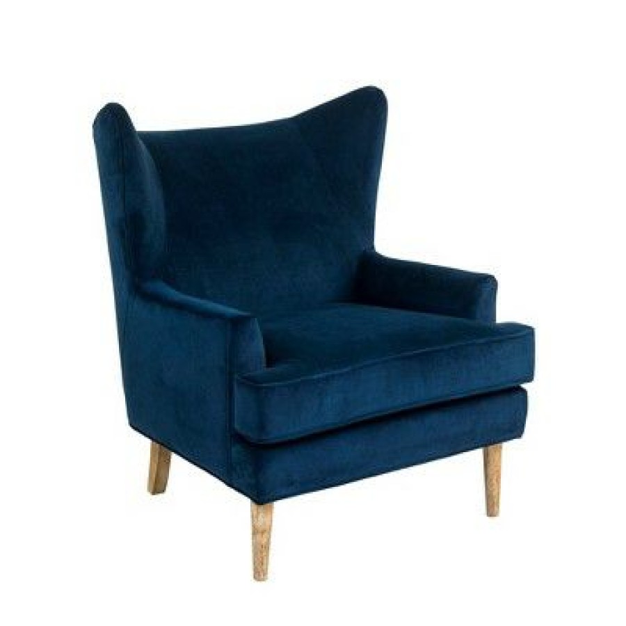 Wyatt Wingback Chair Finch | * Online