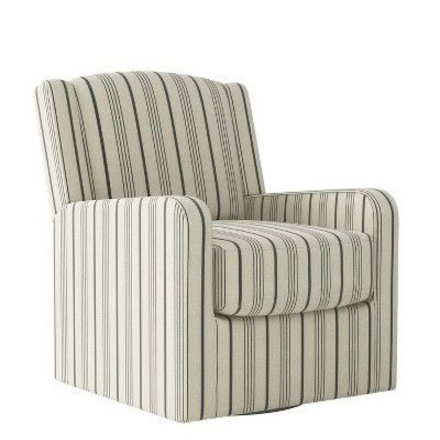 Kirke Modern Wingback Swivel Club Chair Handy Living | * Hot