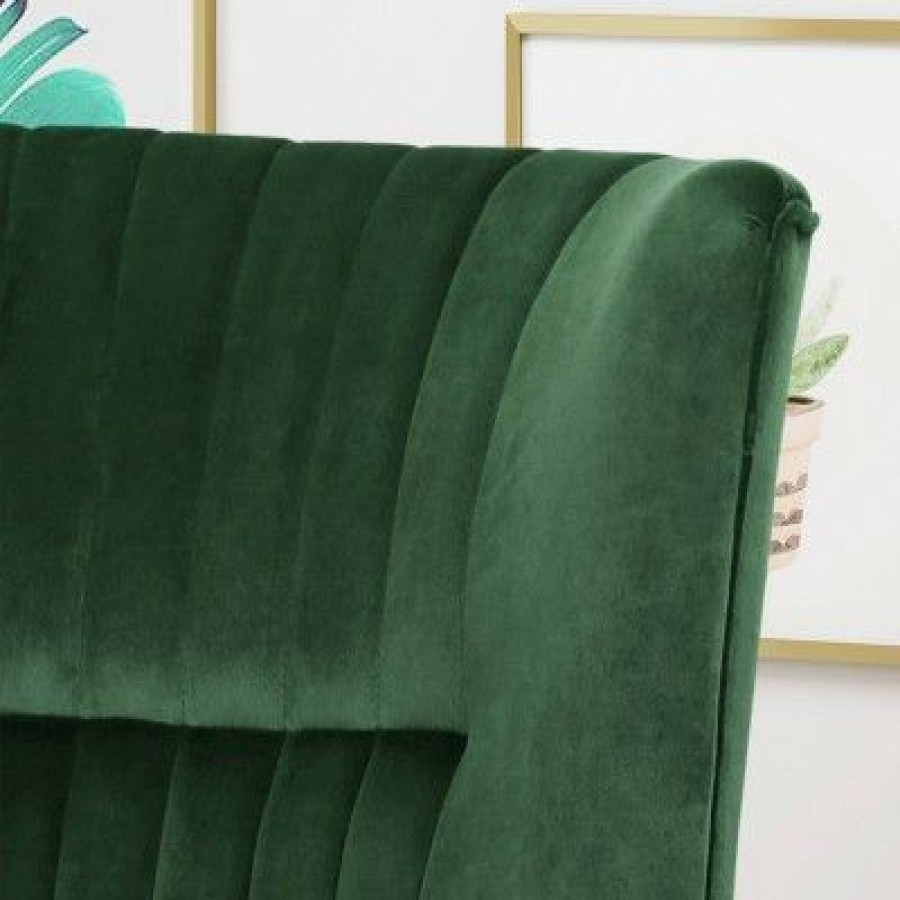 Woodrow Modern Club Chair Emerald Christopher Knight Home | * Online