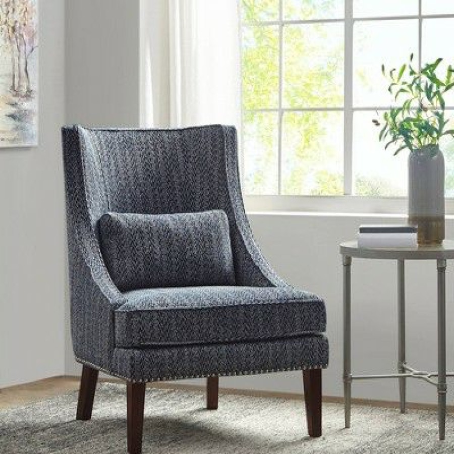 Madison Park Alvarado Accent Chair Navy | * Hot