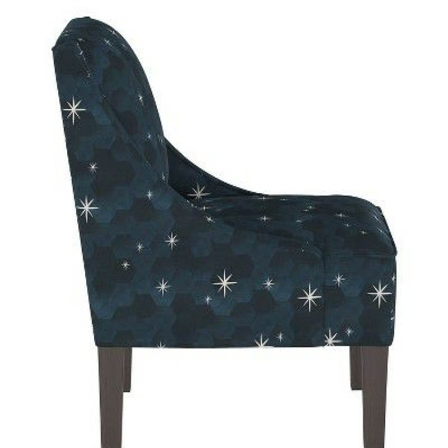 Swoop Armchair Starlit Blue Skyline Furniture | * New