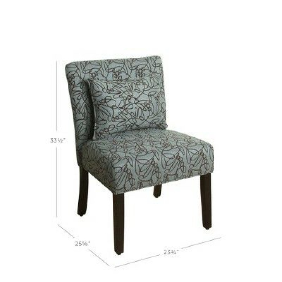 Parker Accent Chair With Pillow Homepop | * Online