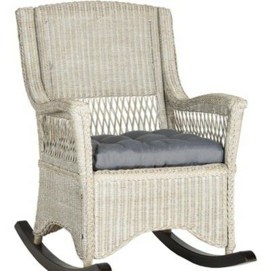 Aria Rocking Chair Antique/Grey Safavieh | * Best