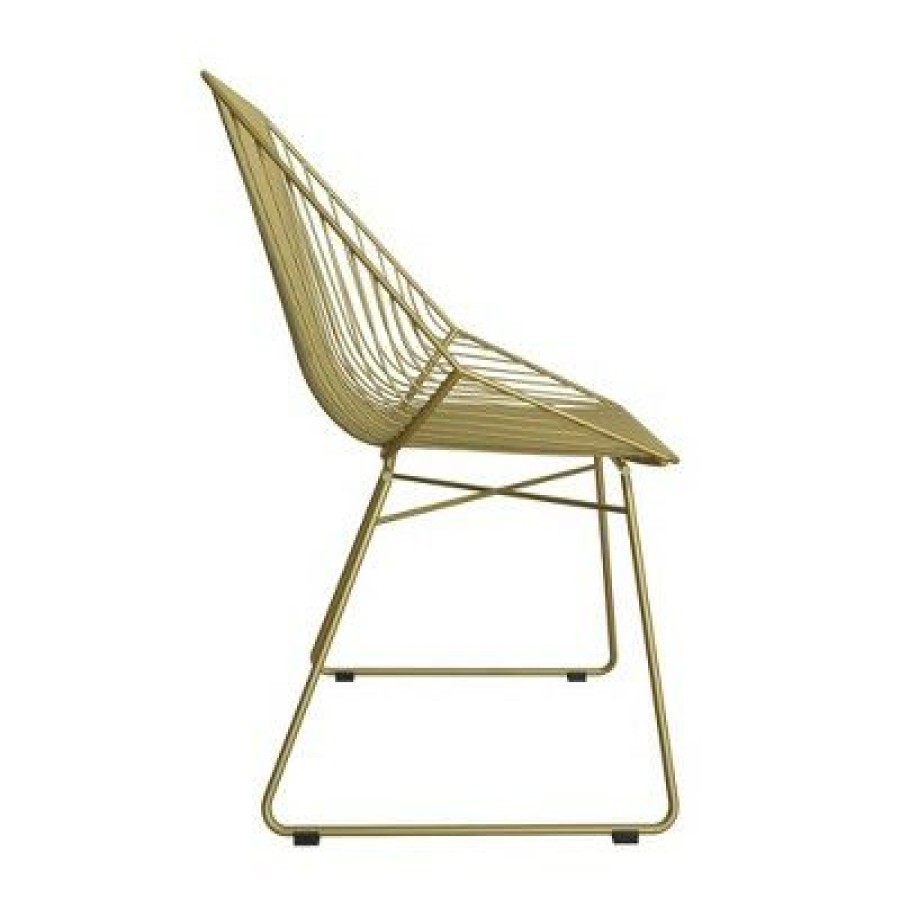 Ellis Modern Metal Accent Chair Cosmoliving By Cosmopolitan | * Online