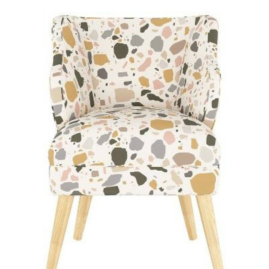 Mandolene Accent Chair Terrazzo Mustard Project 62 | * New