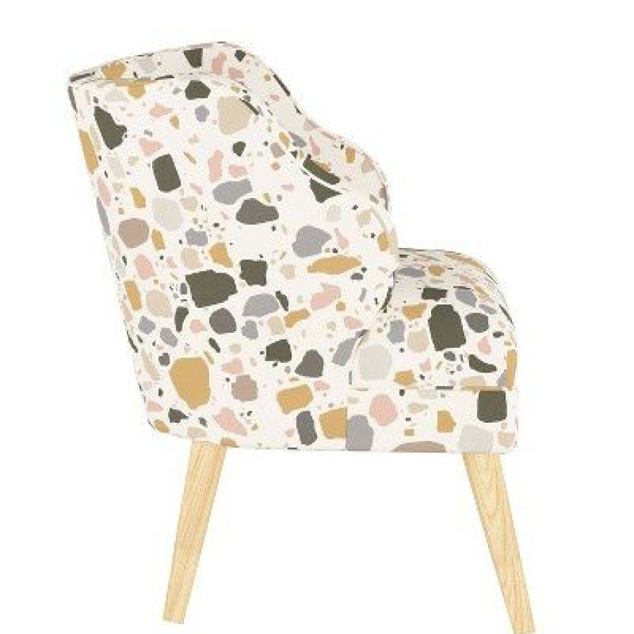 Mandolene Accent Chair Terrazzo Mustard Project 62 | * New