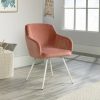 Anda Norr Occasional Chair Salmon Pink Sauder | * Wholesale