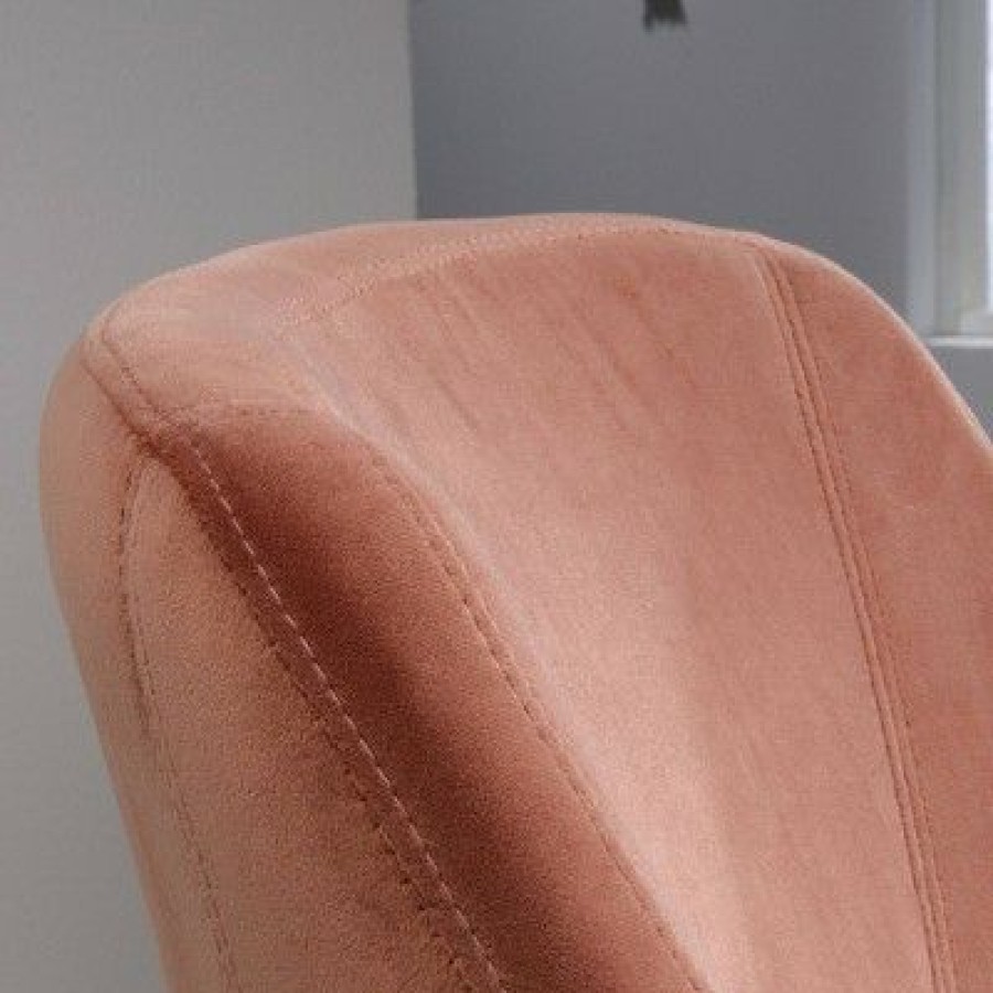 Anda Norr Occasional Chair Salmon Pink Sauder | * Wholesale