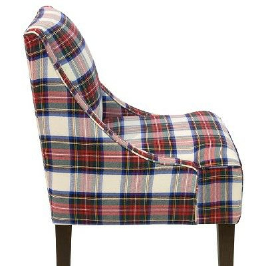 Swoop Armchair Stewart Dress Multi Skyline Furniture | * Hot