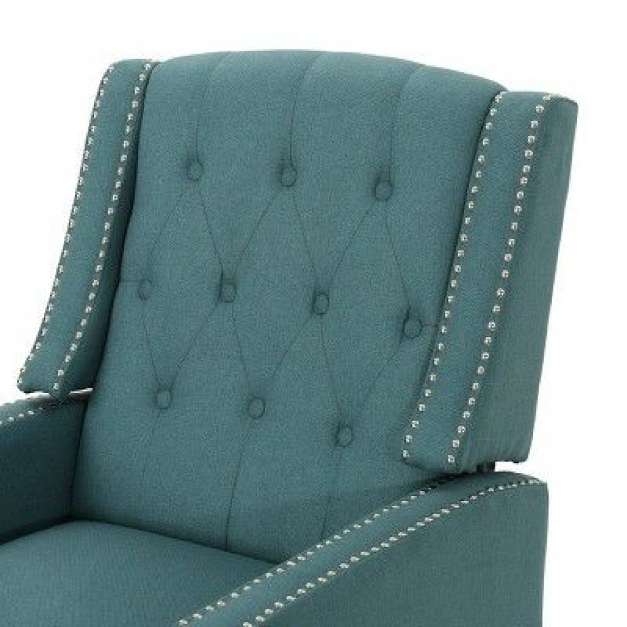 Izidro Tufted Fabric Recliner Christopher Knight Home | * Best