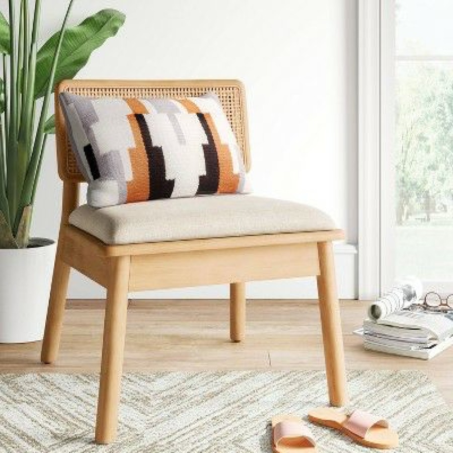 Tarawitt Modern Cane Accent Chair Natural Project 62 | * Online