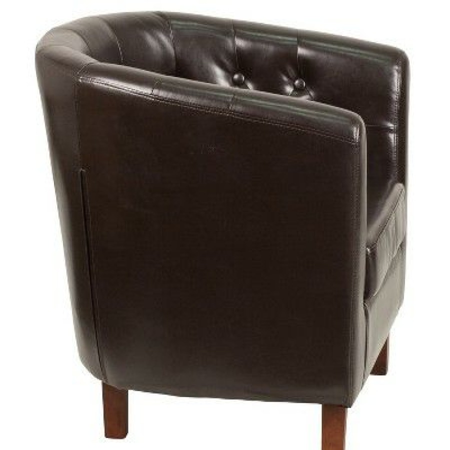 Flash Furniture Hercules Cranford Series Tufted Barrel Chair | * Online