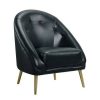 Taya Accent Chair With Gold Legs Picket House Furnishings | * Clearance