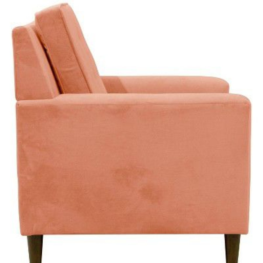 Henry Armchair Velvet Papaya Skyline Furniture | * Wholesale