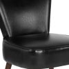 Flash Furniture Hercules Holloway Series Black Leathersoft Retro Chair | * New