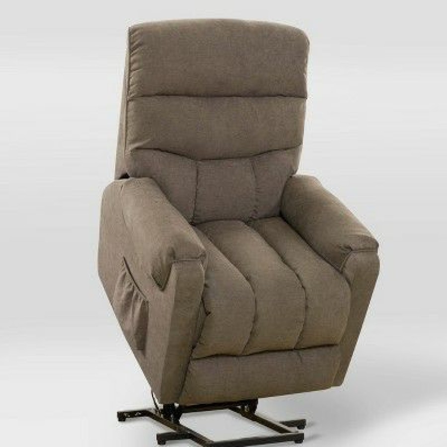 Dallas Power Lift Assist Upholstered Recliner Corliving | * Online