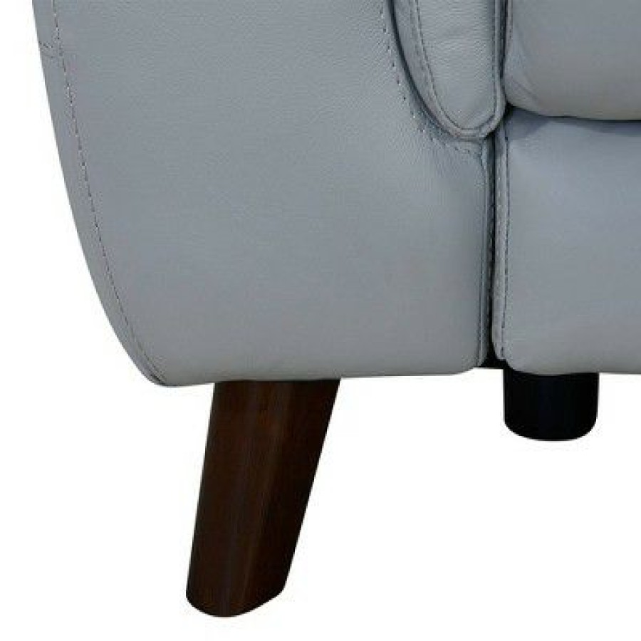 Lizette Contemporary Leather Power Recliner Chair With Usb Gray Armen Living | * Best