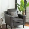 Olivia Top Grain Leather Armchair Abbyson Living | * Best