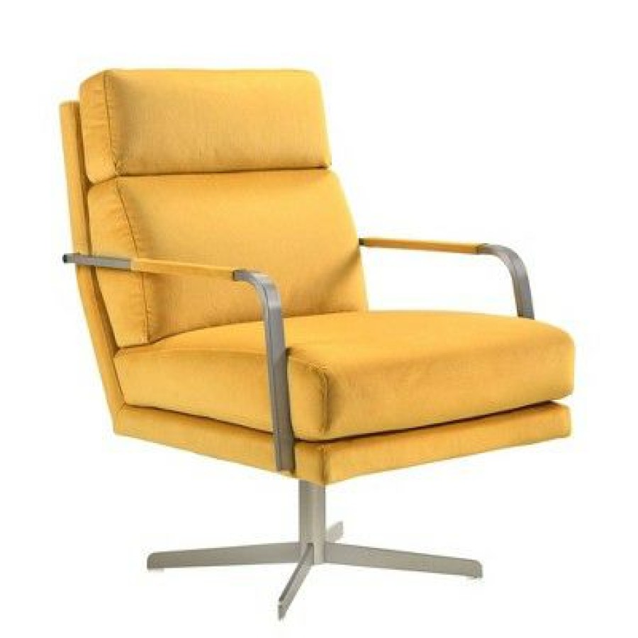 Garrett Mid Century Swivel Accent Chair Picket House Furnishings | * Clearance