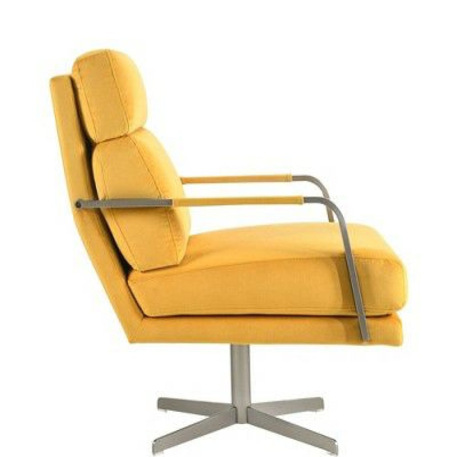 Garrett Mid Century Swivel Accent Chair Picket House Furnishings | * Clearance