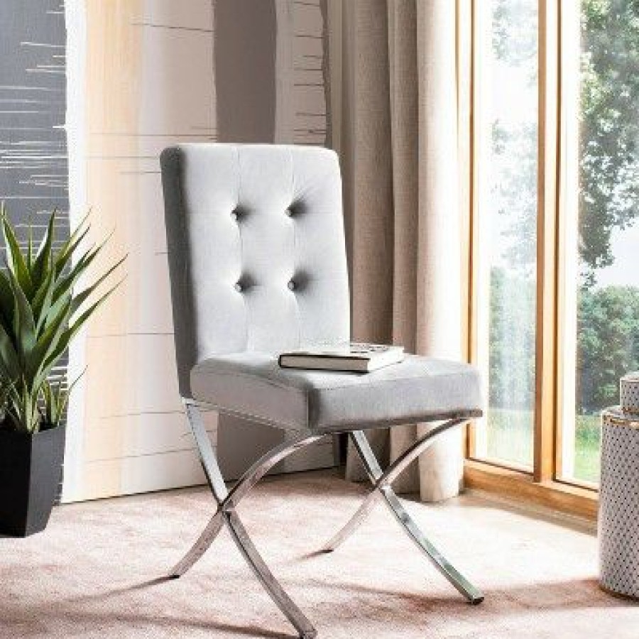 Walsh Tufted Side Chair Safavieh | * Best