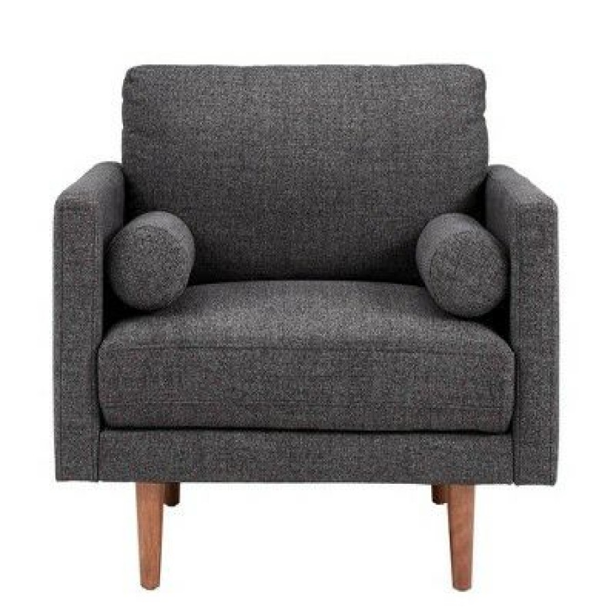 Hayden Tapered Leg Armchair With Pillows Inspire Q | * Best